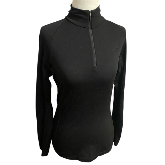 Icebreaker Merino Wool long sleeve half zip up. **Sz xs/s** - Picture 2 of 14